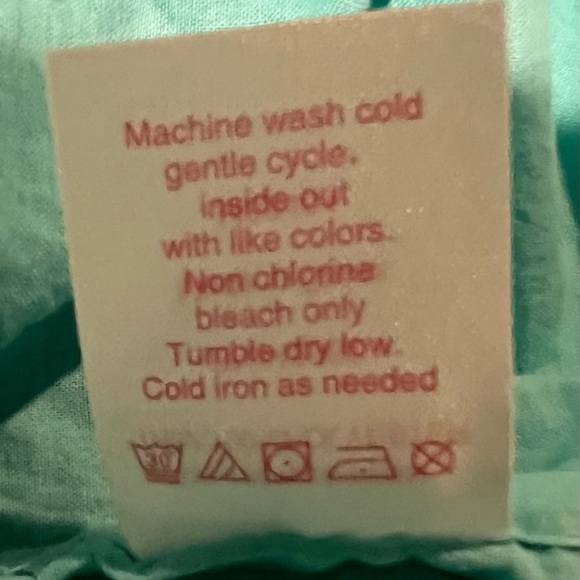 MacBeth collection turquoise tunic top Size Large - Picture 7 of 7